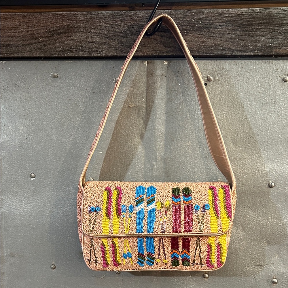 Beaded ski sundown bag - Picture 4 of 11